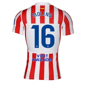 Atletico Madrid Nahuel Molina #16 Jalkapallovaatteet Kotipaita 2025-26 Lyhythihainen